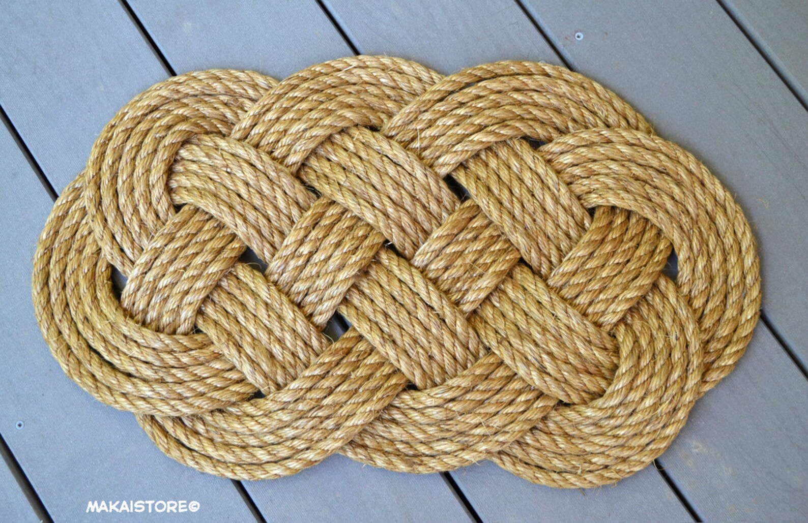 Nautical Rope Doormat Mat // Small 14 X Etsy