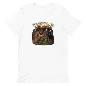 Funny Area 51 Shirt, UFO Alien Tee, Detective Sasquatch Gift, True Crime Shirt, Satchamoes Goes Area 51