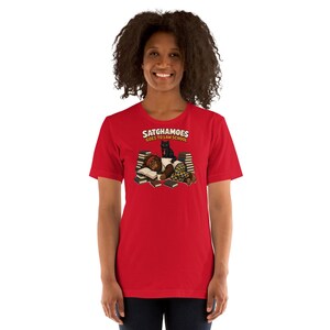 Funny Law School Shirt Men Women, Sasquatch Law Student Gift Tee, Future Lawyer Shirt Black Cat, Satchamoes Goes to Law School image 6
