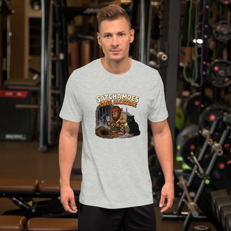Funny Alcatraz Shirt, Prison Break Tee, Detective Sasquatch Gift, True Crime Shirt, Satchamoes Goes Alcatraz