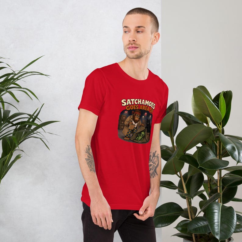 Funny Area 51 Shirt, UFO Alien Tee, Detective Sasquatch Gift, True Crime Shirt, Satchamoes Goes Area 51