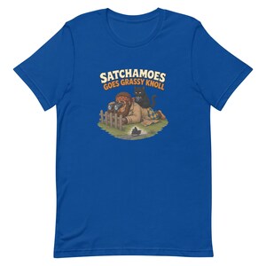Funny Grassy Knoll Shirt, Conspiracy Tee, Detective Sasquatch Gift, True Crime Shirt, Satchamoes Goes Grassy Knoll