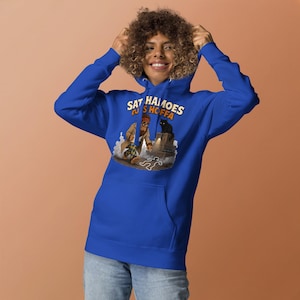 Funny Hoffa Hoodie Men Women, Detective Sasquatch Cold Case Sweatshirt, True Crime Hoodie Black Cat, Satchamoes Goes Hoffa image 5