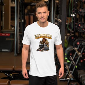Satchamoes Goes Investigating, Funny Detective Shirt, Investigating Tee, True Crime Sasquatch Gift, Mystery Shirt image 8