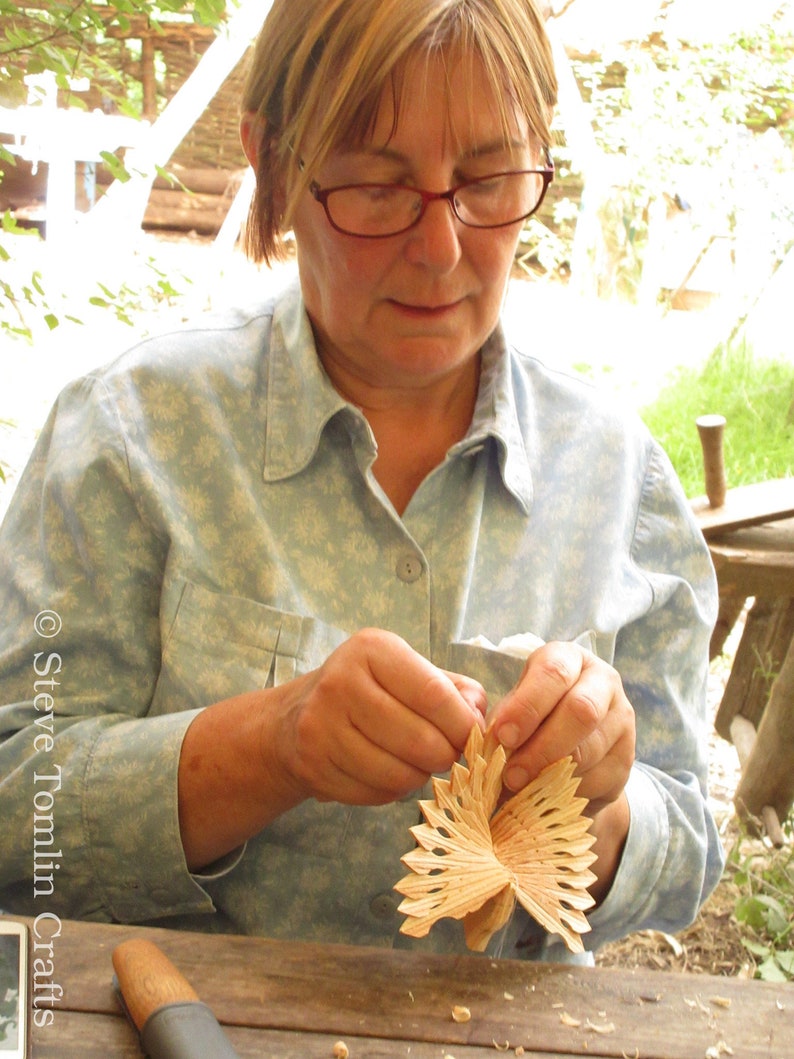 How to Make Fan Birds Carving Instructions Etsy