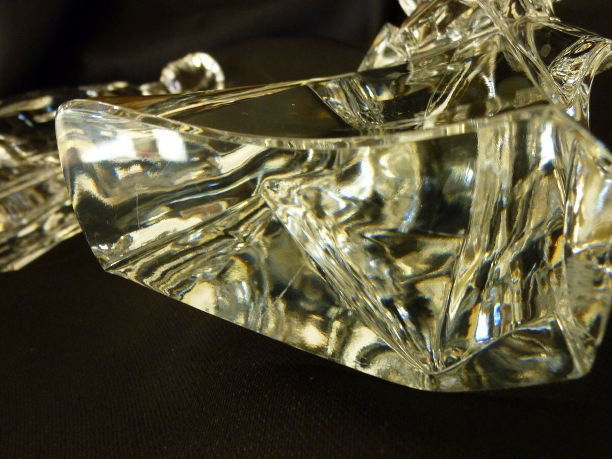 Mikasa Crystal Nativity 3 Piece Set Original Box Etsy