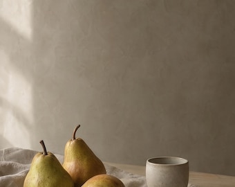 Pear Still Life iPhone Wallpaper | Painterly Aesthetic Lock Screen | Digital Download