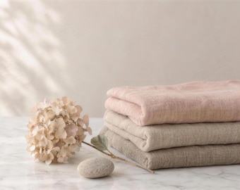 Frame TV Art | Blush Linen and Hydrangea Still Life | Soft Neutral 4K Digital Download