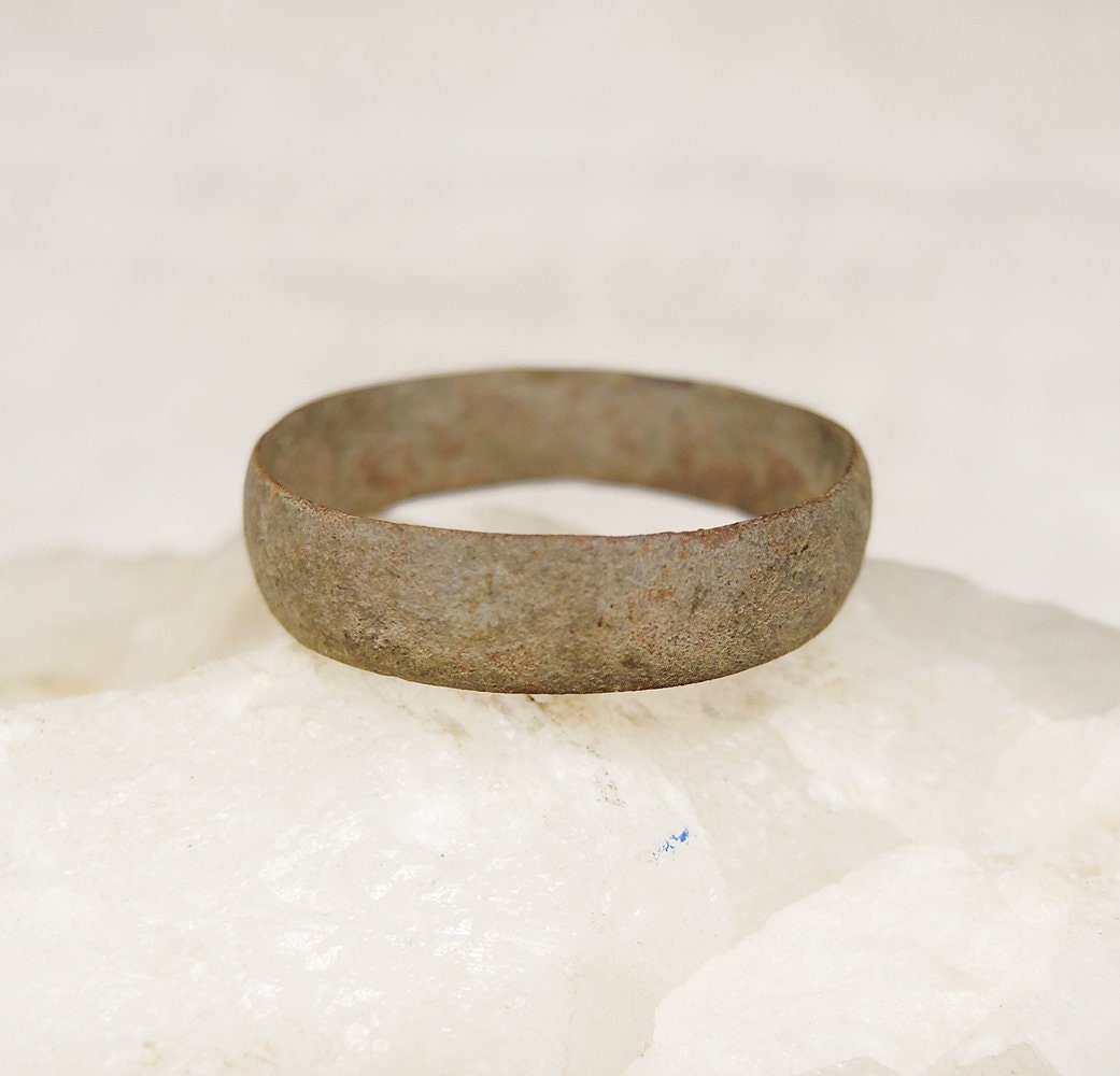 Antike Messing Ring Primitive Ring Ehering Größe 115 j103 Etsy