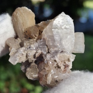 New Jersey Stilbite, Golden Stilbite, Heulandite,Stilbite NJ, Prospect Park Quarry, New Jersey Minerals, Stilbite Cluster, American Minerals