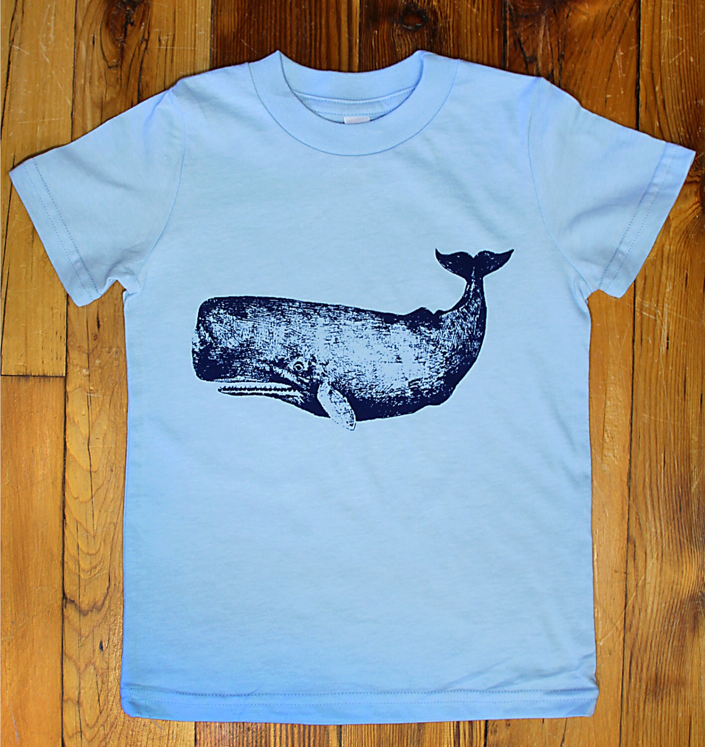 Whale Kid's Tee Shirt Etsy