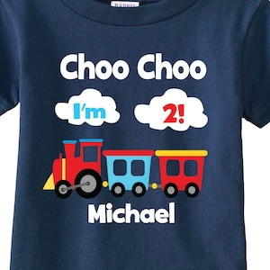 Choo Choo, 2nd, Birthday, Shirt, Tshirt, Tee, any age, with name, train, train birthday, choo choo birthday, train birthday shirt, choo choo birthday shirt, 1st, 3rd, 4th, 5th, first, second, third, fourth, fifth, fun birthday, fun birthday shirt,