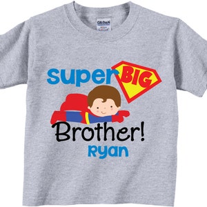 Personalized Big Brother Hero Shirt
