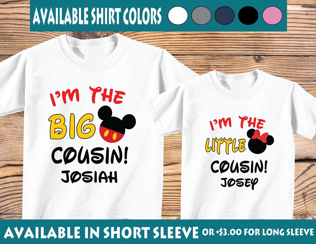 2 Big Cousin and Little Cousin Design for Pregnancy Announcement With ...