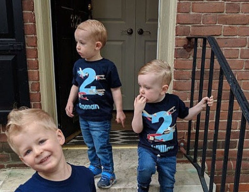 Vintage Airplane, Biplane, Birthday, Shirt, Tshirt, First Birthday, Second Birthday, airplane birthday, biplane birthday, tee, any age, with name, 3rd, 1st, 2nd, third, fourth, 4th, 5th, fifth, airplane birthday shirt, biplane birthday shirt, fun,