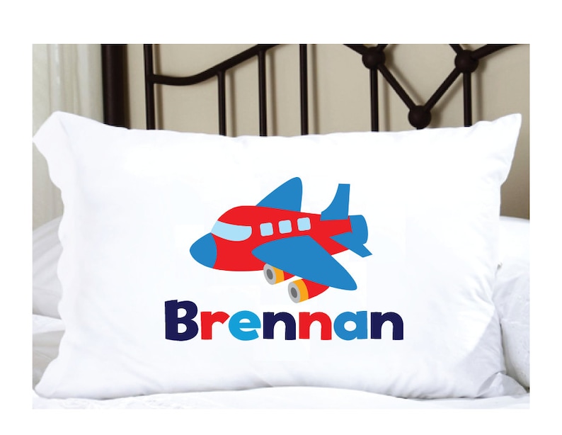 Personalized, Pillow Case, pillowcase, personalized with name, personalized pillowcase, personalized pillow case, fun pillowcase, fun pillowcase, airplane, plane, airplane pillowcase, airplane pillow case, plane pillow case, plane pillowcase