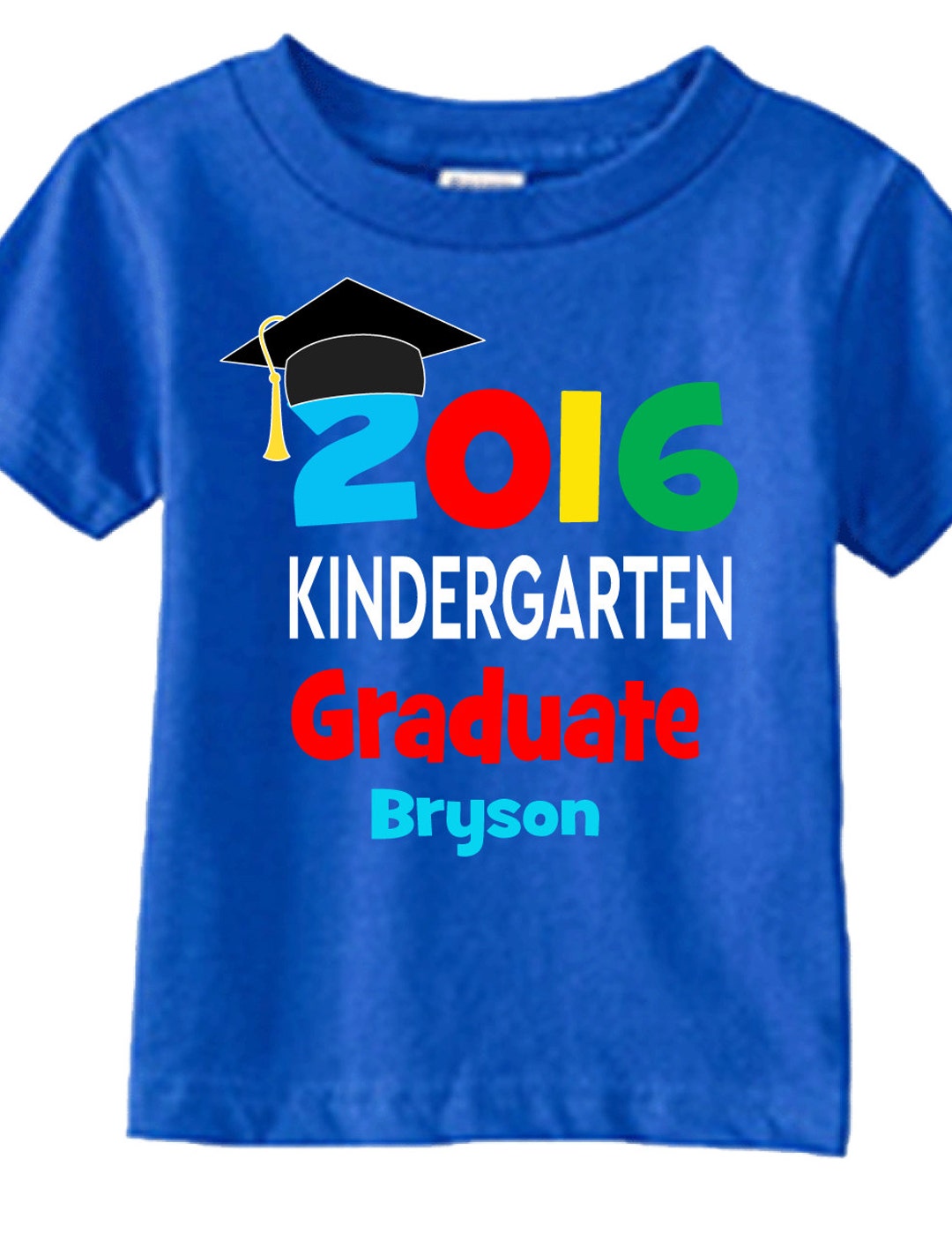 Kindergarten Graduate 2019 Shirts and Tshirts for Kids on - Etsy