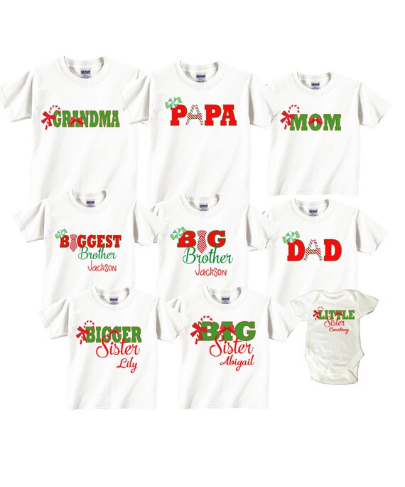 Christmas shirt family set Clearance
