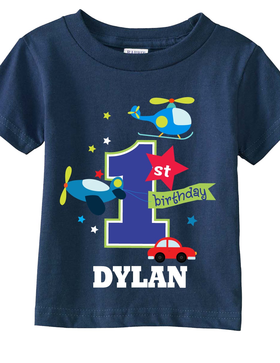 1st Birthday Shirts or Any Birthday for Boys with | Etsy