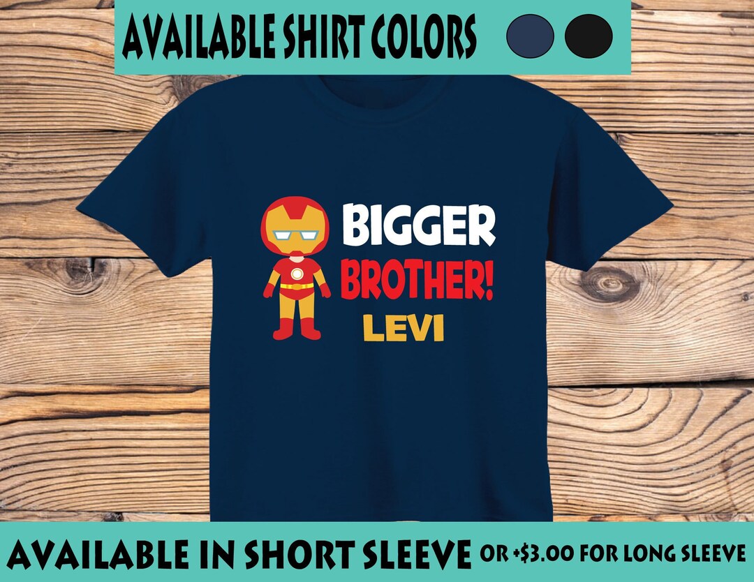 Bigger Brother Shirt, Bigger Brother Hero Shirts, Big Brother Shirts