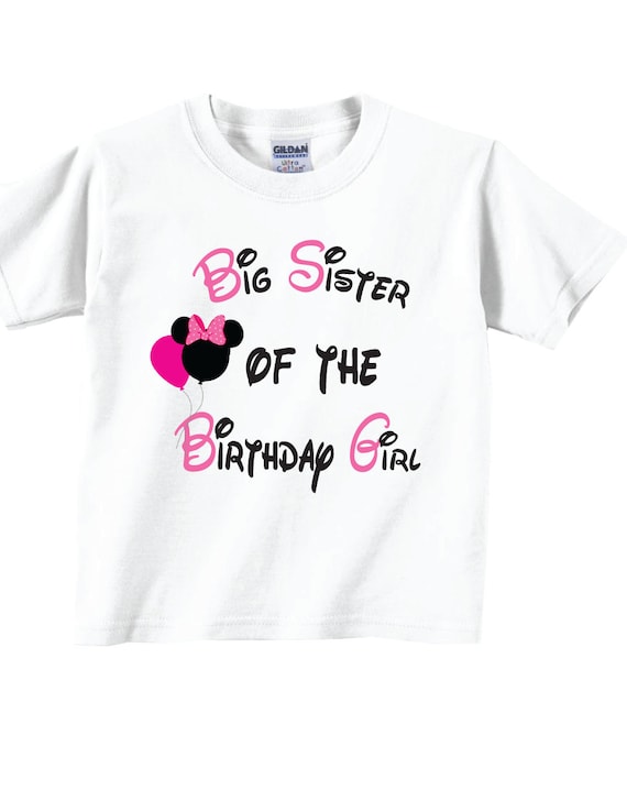 Sister of birthday girl shirt Clearance