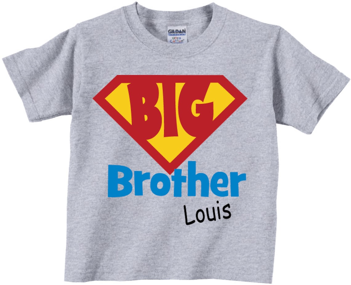 Big Brother Shirts and Big Brother Tshirts for Kids Etsy