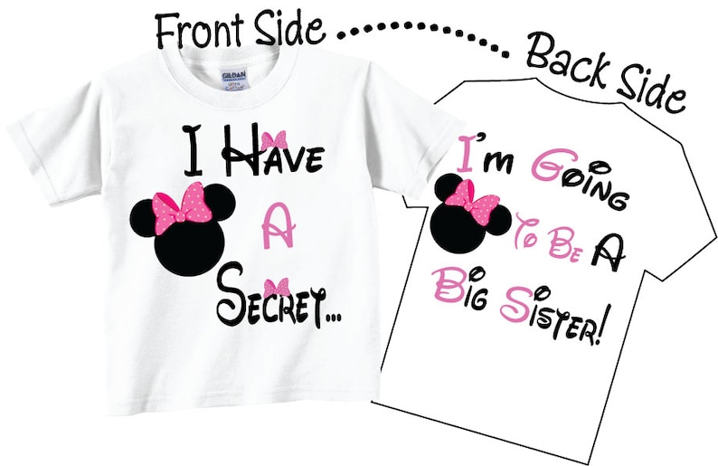 I m going to be a big sister shirts cute pink bows tees etsy