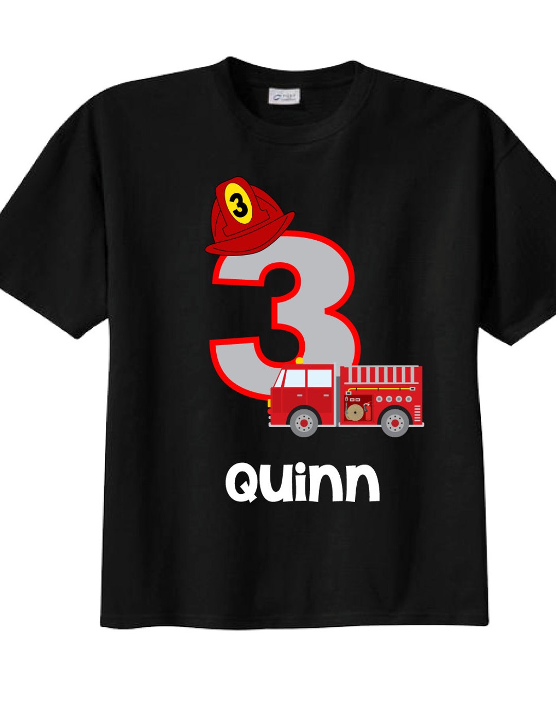 fire truck shirt 3t
