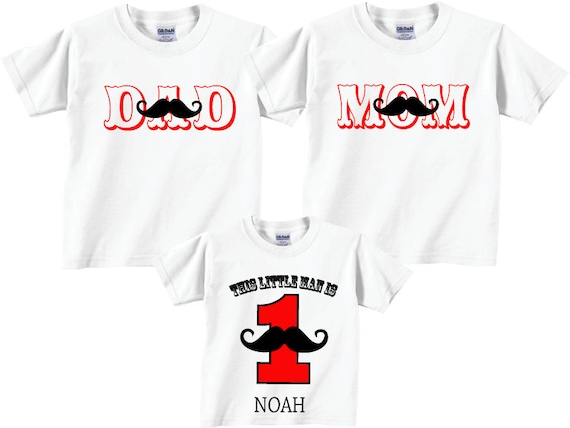 first birthday shirts for parents
