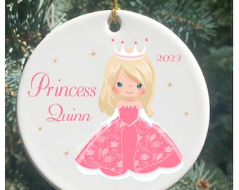 Personalized Girls Name Christmas Ornament, Cute Christmas Ornament For Kids, Christmas Gift For Daughter, Customized Girls Name Ornament - Ireland