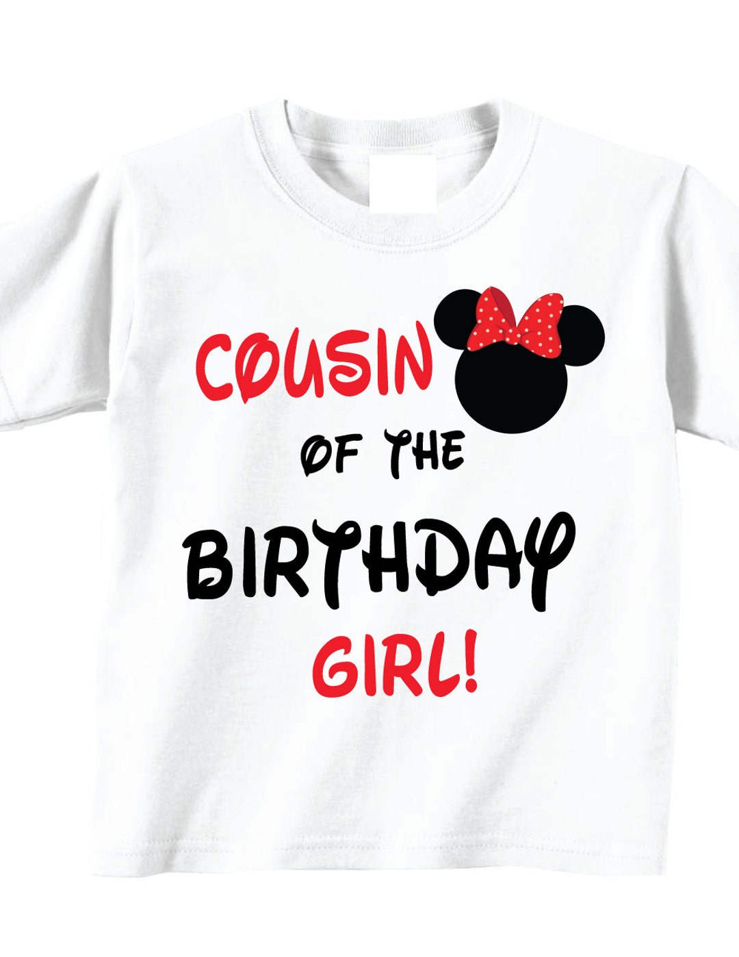 Cousin of the Birthday Girl Emoji Birthday Party Tee Shirt main image 0