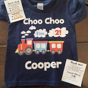 Choo Choo, 2nd, Birthday, Shirt, Tshirt, Tee, any age, with name, train, train birthday, choo choo birthday, train birthday shirt, choo choo birthday shirt, 1st, 3rd, 4th, 5th, first, second, third, fourth, fifth, fun birthday, fun birthday shirt,