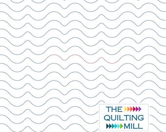 Ridges Petite 4 - Quilting Pantographs | Longarm Quilt Pattern Digital | Simple Beginner Pantograph for Quilting Projects