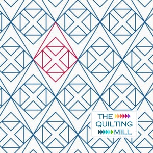 Duck Duck Goose - Digital Pantograph | Modern Geometric Design for Longarm Quilting Machines | E2E Quilting