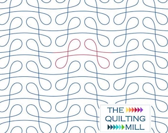 Maracas - Digital Pantograph | Fun Quilting Pattern for Longarm Quilting Machines | Instant Download