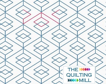 Argyle Sweater - Quilting Pantographs | Digital Longarm Design | Geometric Diamond Pattern | Perfect for Quilts and Throws