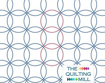 Matchless Orange Peel Tilted - Quilting Pantograph | Digital Longarm Pattern | Easy, Fun Design for Quilting Machines