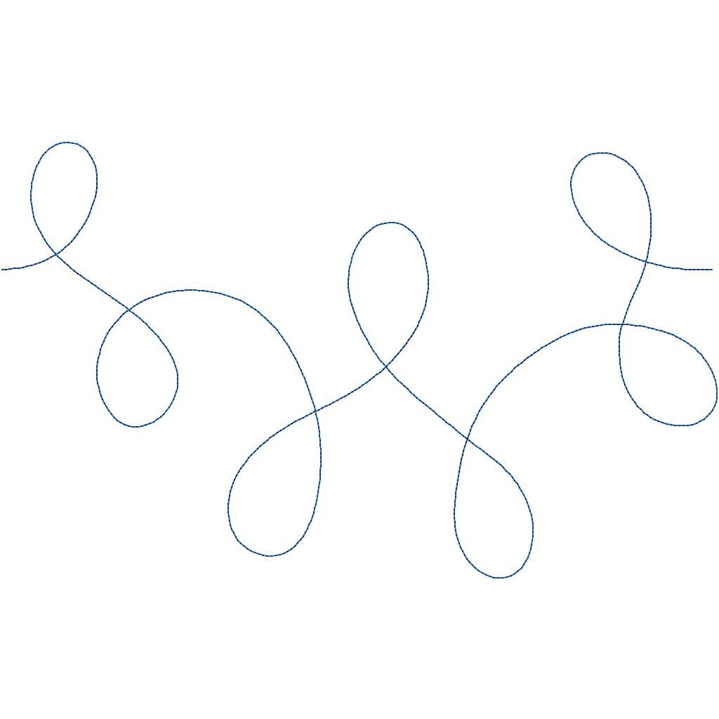 String – Longarm Quilt Pattern Digital With Loops & Curves | Digital ...