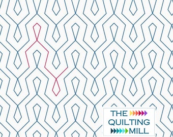 Chandelier - Quilting Pantograph | Digital Longarm Quilt Pattern No Backtracking | Modern E2E Quilting Design