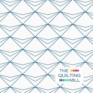 Shark Skin - Digital Longarm Quilting Design for Edge to Edge Pantograph