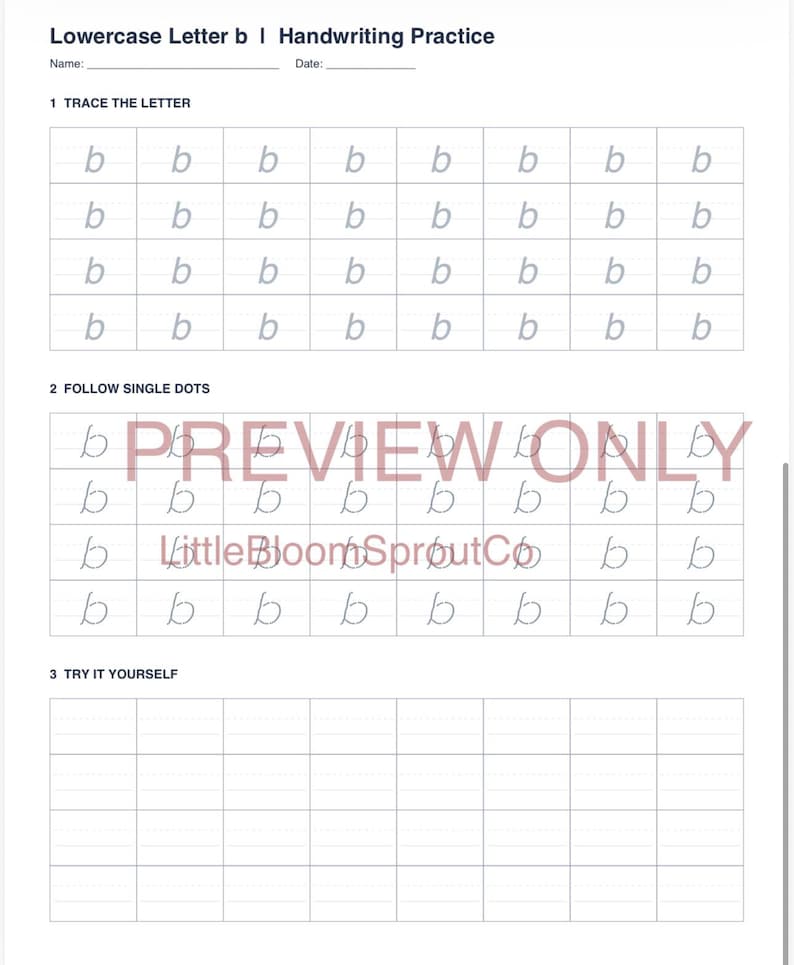 Alphabet Tracing Worksheets A-Z | Uppercase & Lowercase Letter Practice