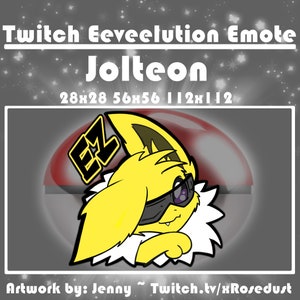 Twitch Emote: Jolteon &quot;EZ&quot;