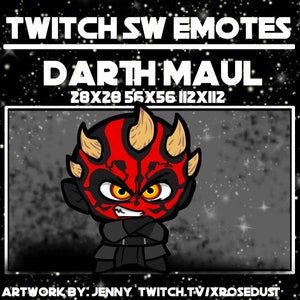 Twitch Emote: Darth Maul