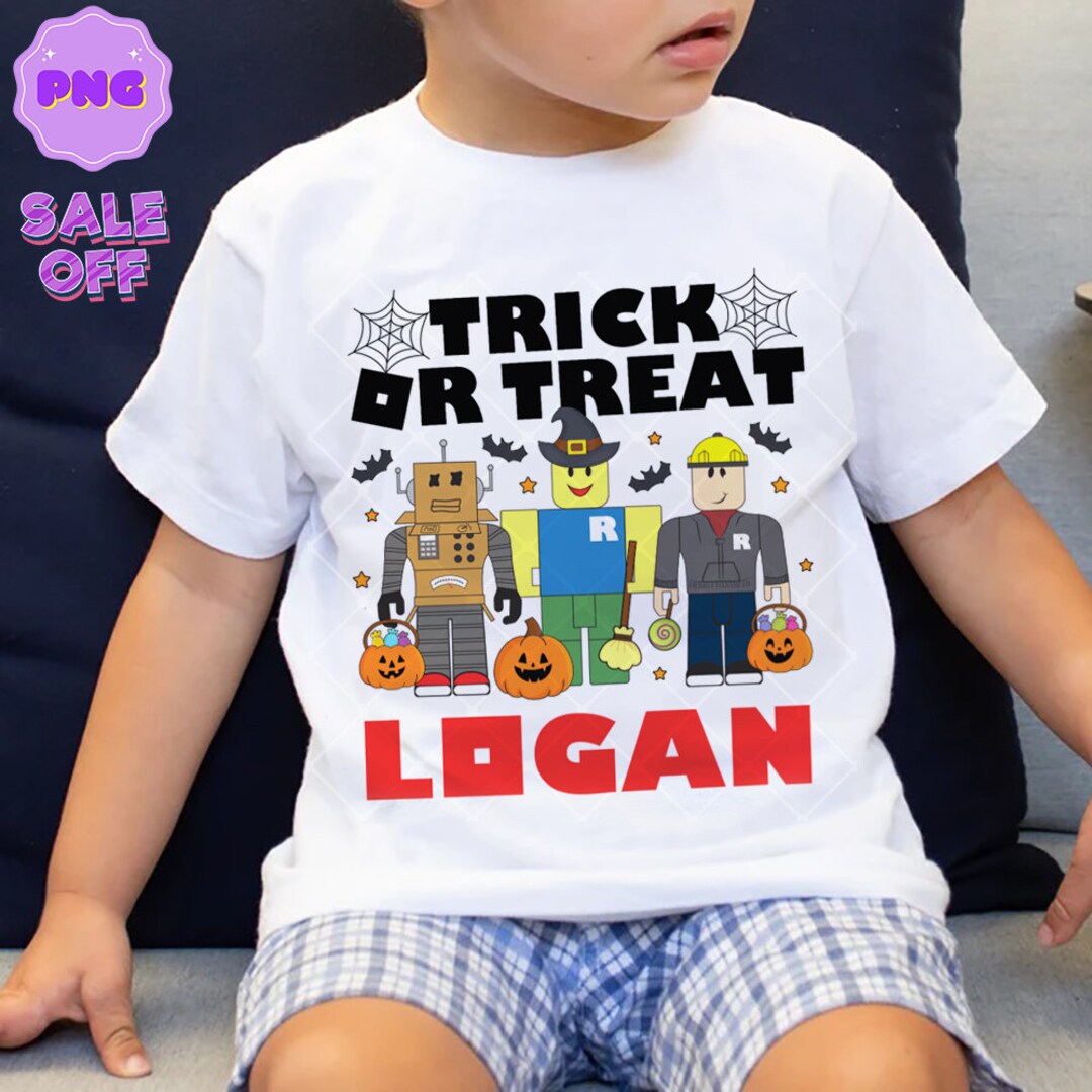 Blox Boys Custom Name Png Trick or Treat Roblox Png Gaming - Etsy