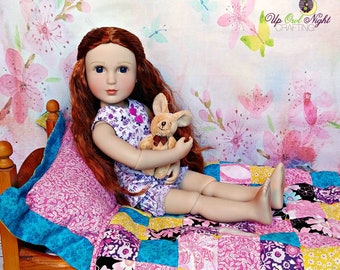 Purple Pajamas for A Girl For All Time Dolls