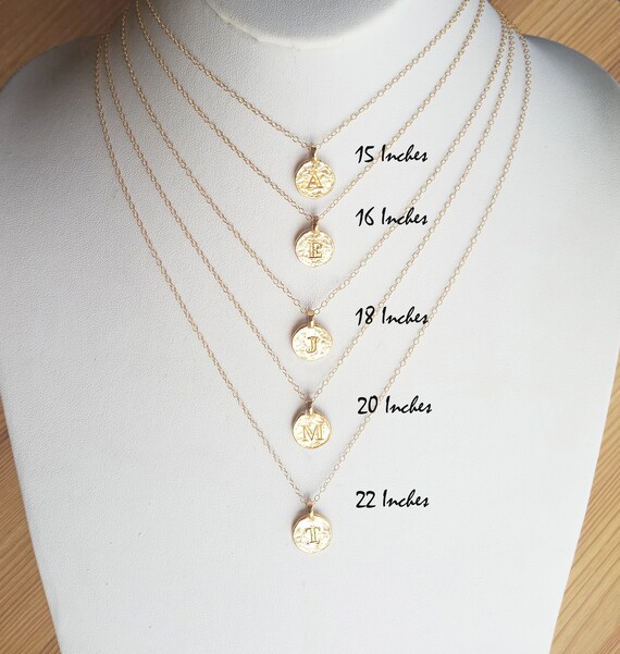 Tiny 9ct Gold Letter S Pendant Necklace – 16-20 Inch Chain, Initial Name Necklace
