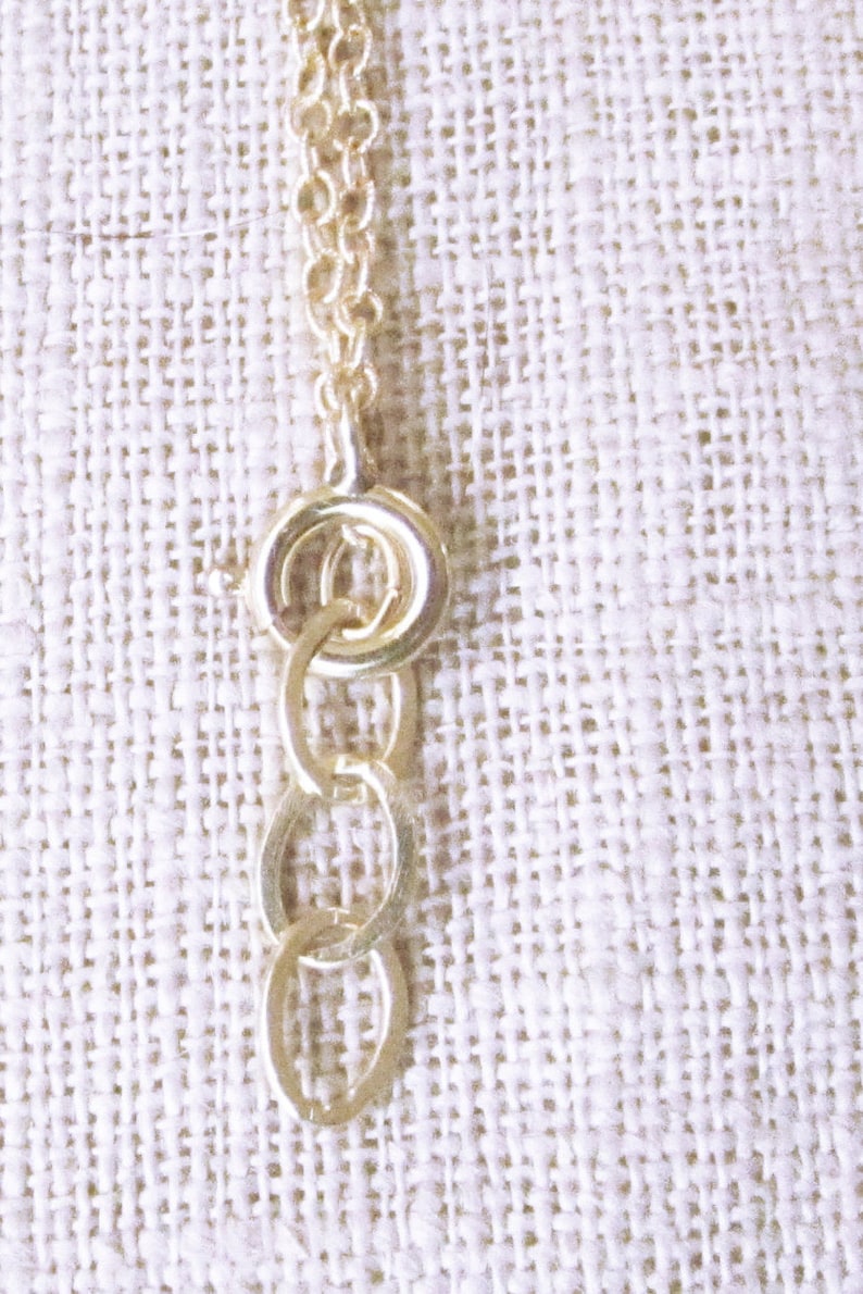 A Pendant Initial Choker necklace Gold Gift, A Letter Typewriter Initial Coin Charm Choker, Gold Filled Chain White Gold Plated Coin Choker image 2