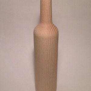 Wood Wine Bottle