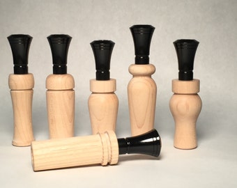 Unfinished Duck Call Complete with Poly Insert