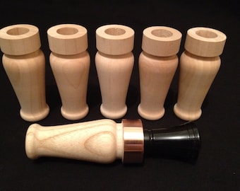 Unfinished Duck Call Barrels